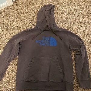 Gray North Face Sweatshirt